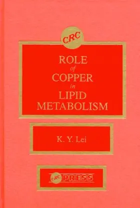 Lei |  Roles of Copper in Lipid Metabolism | Buch |  Sack Fachmedien