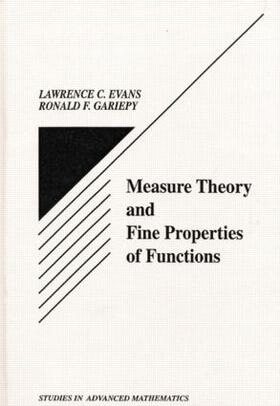 Evans |  Measure Theory and Fine Properties of Functions | Buch |  Sack Fachmedien