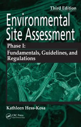 Hess-Kosa |  Environmental Site Assessment Phase I | Buch |  Sack Fachmedien