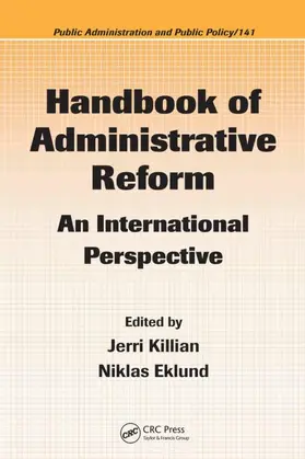 Killian / Eklund | Handbook of Administrative Reform | Buch | 978-0-8493-8065-5 | sack.de