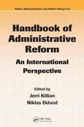 Killian / Eklund |  Handbook of Administrative Reform | Buch |  Sack Fachmedien