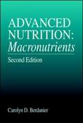Berdanier |  Advanced Nutrition | Buch |  Sack Fachmedien