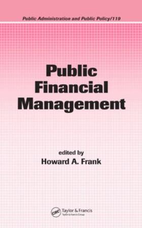 Frank |  Public Financial Management | Buch |  Sack Fachmedien