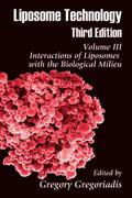 Gregoriadis |  Liposome Technology | Buch |  Sack Fachmedien