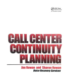 Rowan |  Call Center Continuity Planning | Buch |  Sack Fachmedien