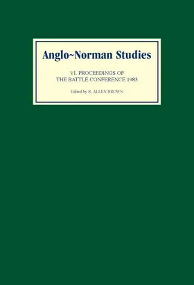 Brown |  Anglo-Norman Studies VI | Buch |  Sack Fachmedien