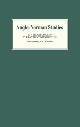 Chibnall |  Anglo-Norman Studies XIV | Buch |  Sack Fachmedien