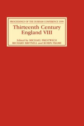 Prestwich / Britnell / Frame |  Thirteenth Century England VIII | Buch |  Sack Fachmedien