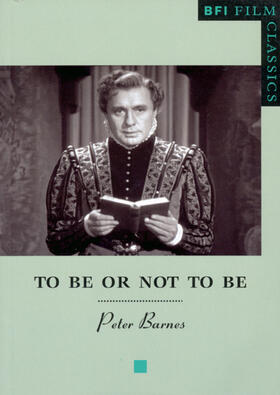 Barnes | To be or Not to be | Buch | 978-0-85170-919-2 | www.sack.de