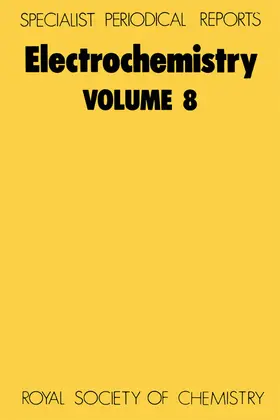 Pletcher |  Electrochemistry | Buch |  Sack Fachmedien