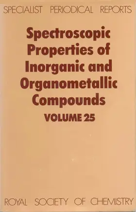Davidson |  Spectroscopic Properties of Inorganic and Organometallic Compounds | Buch |  Sack Fachmedien
