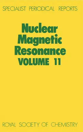 Webb | Nuclear Magnetic Resonance, Vol 11 | Buch | 978-0-85186-342-9 | www.sack.de