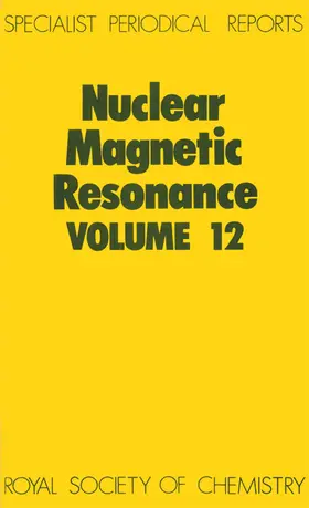 Webb | Nuclear Magnetic Resonance, Vol 12 | Buch | 978-0-85186-352-8 | www.sack.de