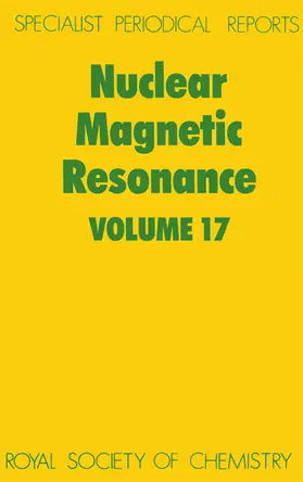Webb |  Nuclear Magnetic Resonance, Volume 17 | Buch |  Sack Fachmedien