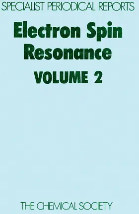 Norman |  Electron Spin Resonance | Buch |  Sack Fachmedien