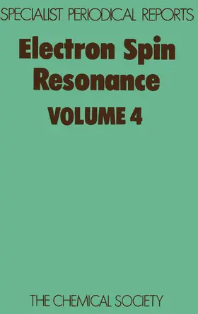 Ayscough |  Electron Spin Resonance | Buch |  Sack Fachmedien