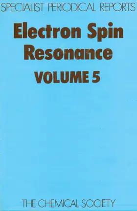 Ayscough |  Electron Spin Resonance | Buch |  Sack Fachmedien