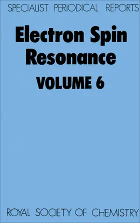 Ayscough |  Electron Spin Resonance | Buch |  Sack Fachmedien