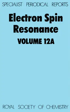 Symons |  Electron Spin Resonance Vol 10a | Buch |  Sack Fachmedien