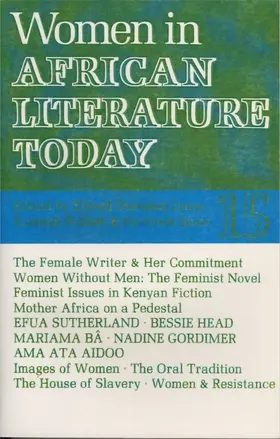 Jones / Palmer |  Alt 15 Women in African Literature Today | Buch |  Sack Fachmedien