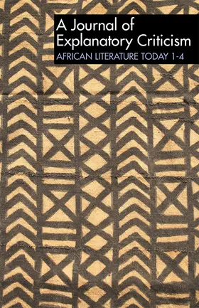 Jones |  Alt 1-4: African Literature Today | Buch |  Sack Fachmedien