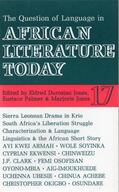 Jones / Palmer |  ALT 17 The Question of Language in African Literature Today | Buch |  Sack Fachmedien