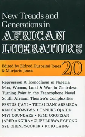 Jones |  Alt 20 New Trends and Generations in African Literature | Buch |  Sack Fachmedien