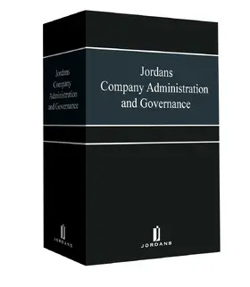 Birds |  Jordan Publishing Company Administration and Governance | Loseblattwerk |  Sack Fachmedien