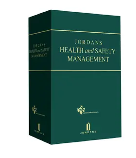 Bollans / Preece |  Jordans Health and Safety Management | Loseblattwerk |  Sack Fachmedien