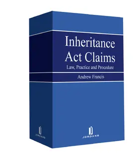Francis |  Inheritance Act Claims | Loseblattwerk |  Sack Fachmedien