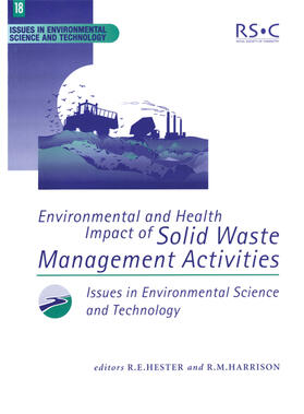 Harrison / Hester | Environmental and Health Impact of Solid Waste Management Activities | Buch | sack.de