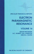 Gilbert / Atherton / Davies |  Electron Paramagnetic Resonance | Buch |  Sack Fachmedien