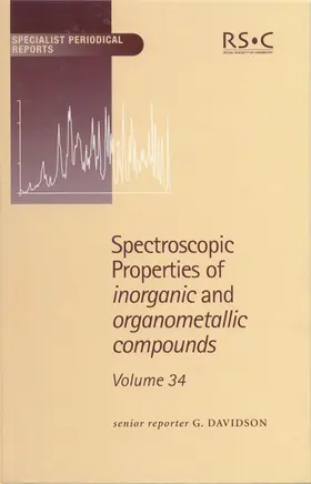 Davidson |  Spectroscopic Properties of Inorganic and Organometallic Compounds | Buch |  Sack Fachmedien