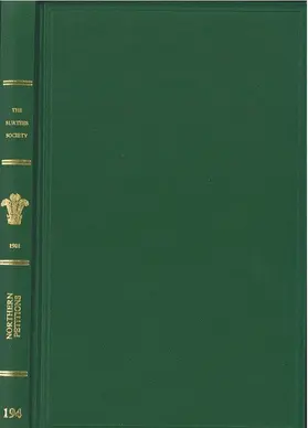 Fraser |  Northern Petitions Illustrative of Life in Berwick, Cumbria and Durham in the Fourteenth Century | Buch |  Sack Fachmedien