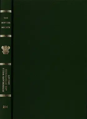 Briggs / Smith / Tindall |  Sunderland Wills and Inventories, 1651-1675 | Buch |  Sack Fachmedien