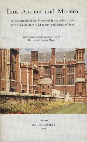 Megarry |  Inns Ancient and Modern | Buch |  Sack Fachmedien