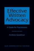 Goodman |  Effective Written Advocacy | Buch |  Sack Fachmedien
