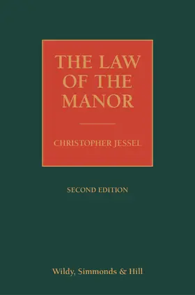 Jessel |  The Law of the Manor | Buch |  Sack Fachmedien