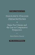 Moscati |  Pasolini's Italian Premonitions | Buch |  Sack Fachmedien