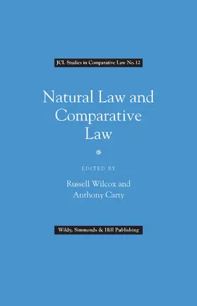 WILCOX / Wilcox / Carty |  Natural Law and Comparative Law | Buch |  Sack Fachmedien
