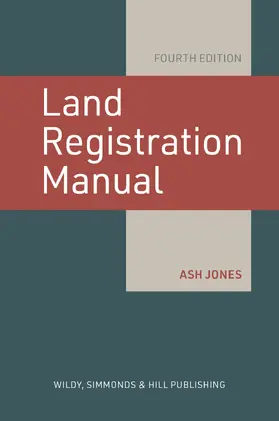 Jones | Land Registration Manual | Buch | 978-0-85490-311-5 | www.sack.de