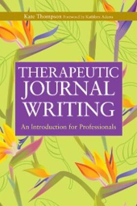 Thompson | Therapeutic Journal Writing | E-Book | sack.de