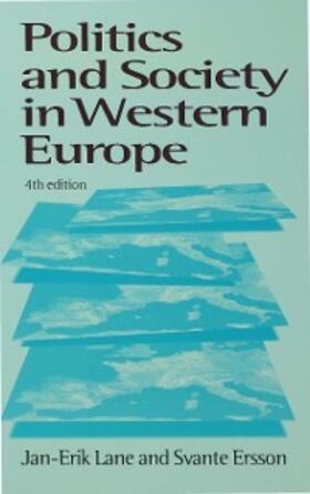 Lane / Ersson | Politics and Society in Western Europe | E-Book | sack.de
