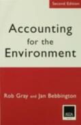Gray / Bebbington |  Accounting for the Environment | eBook | Sack Fachmedien
