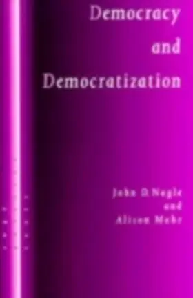 Nagle / Mahr |  Democracy and Democratization | eBook | Sack Fachmedien
