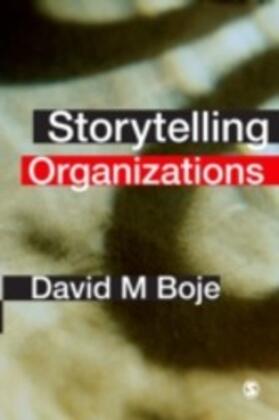 Boje | Storytelling Organizations | E-Book | sack.de