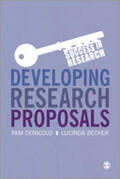 Denicolo / Becker |  Developing Research Proposals | Buch |  Sack Fachmedien