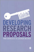 Becker / Denicolo |  Developing Research Proposals | Buch |  Sack Fachmedien