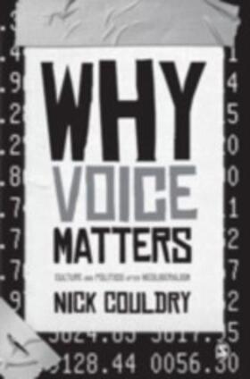 Couldry | Why Voice Matters | E-Book | sack.de