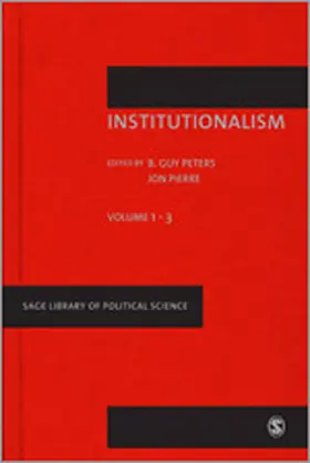 Peters / Pierre |  Institutionalism II | Buch |  Sack Fachmedien